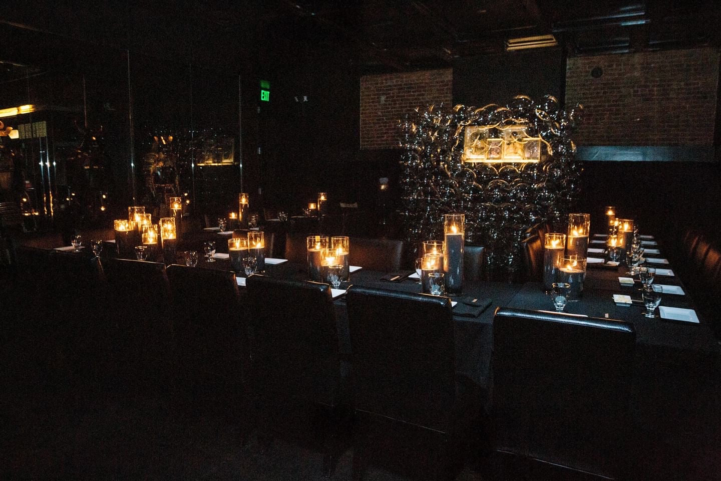 Black Candle Staging at Kaviar Pasadena: A Bold and Elegant All-Black Event